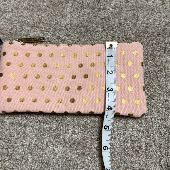 Danny Lee | Pencil Case in Pink & Gold Polka Dot - Picture 3 of 12